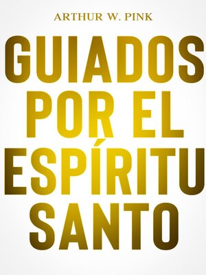 cover image of Guiados por el espíritu santo